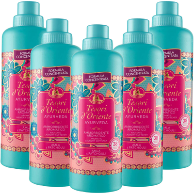 Ayurveda Weichspüler Amla Patchouli 5er Vorratspack