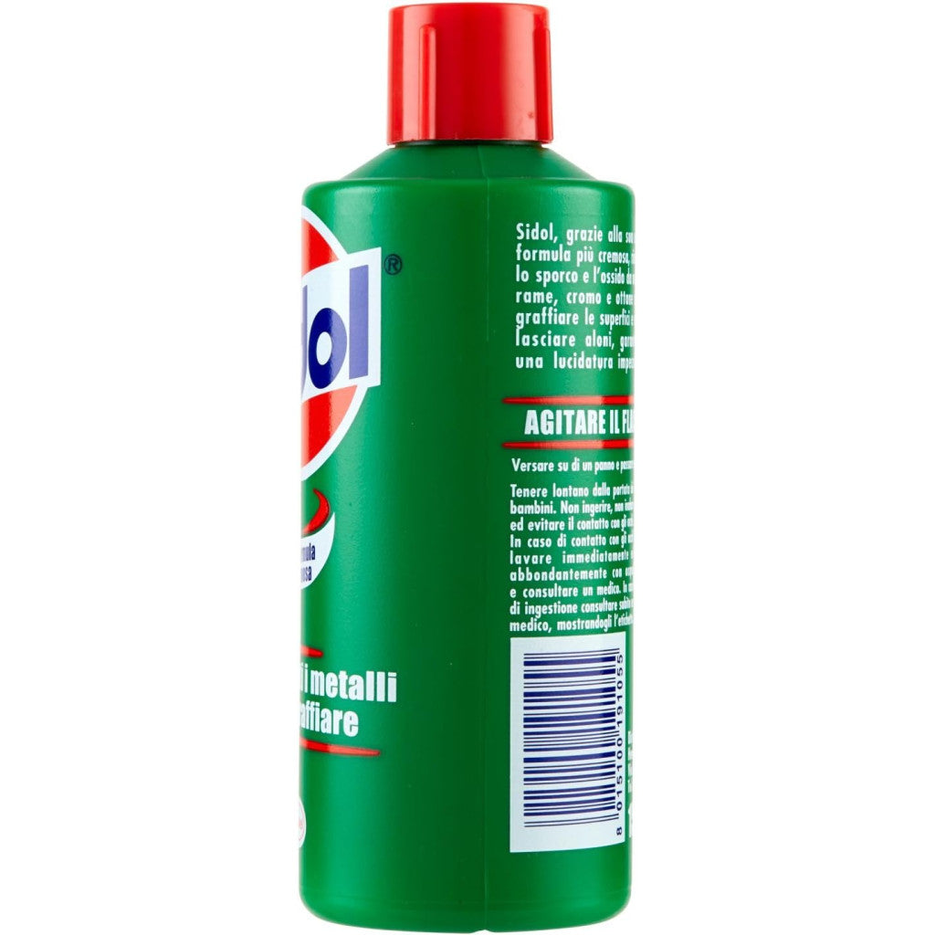 Sidol Metallpolitur Creme für Kupfer, Messing & Chrom – 150 ml