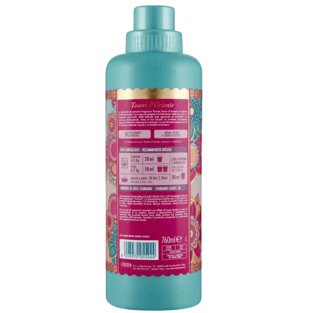 Flüssigweichspüler Ayurveda 750 ml für langanhaltenden Duft