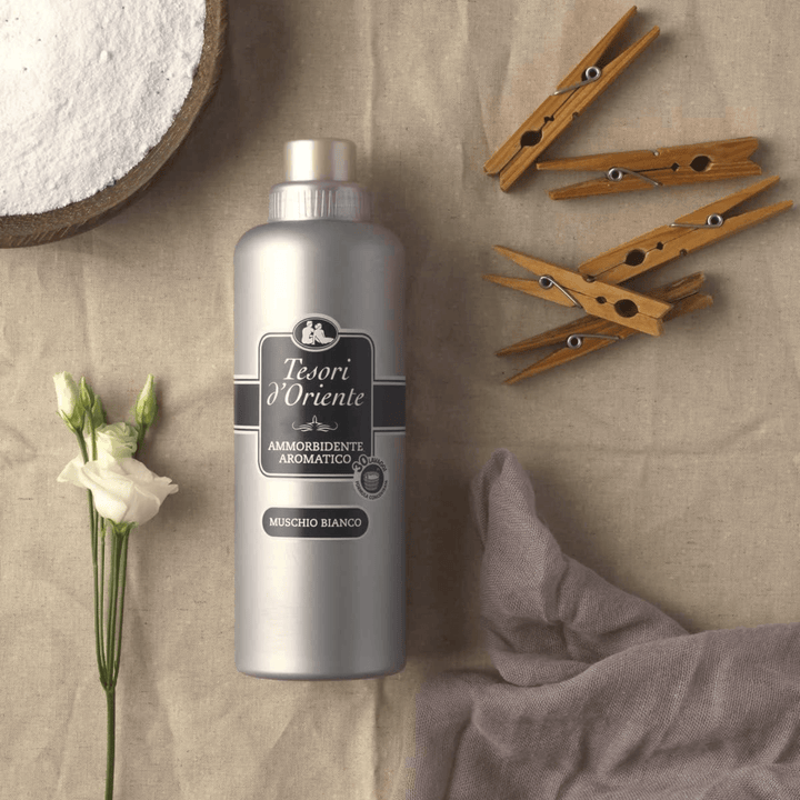 Muschio Bianco Weichspüler mit sanftem Moschusduft