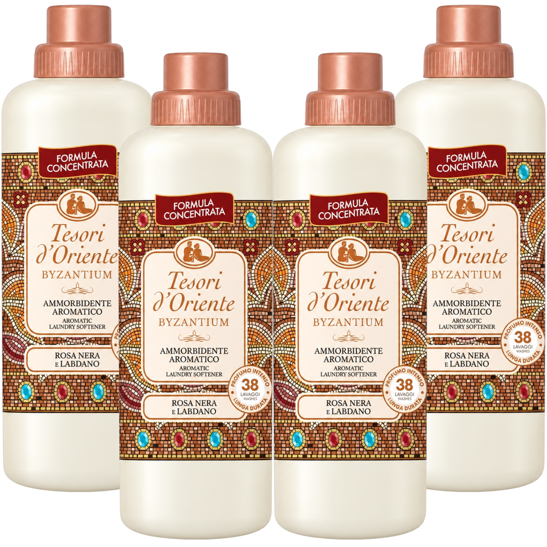 Weichspüler Byzantium Konzentrat 760 ml, 4er Set von Tesori d'Oriente