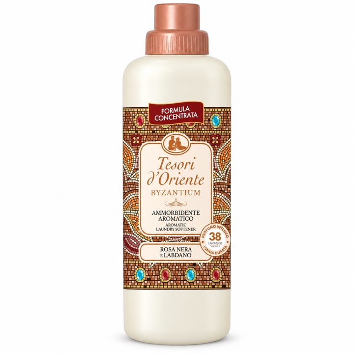Byzantium Weichspüler Schwarze Rose &amp; Labdanum 760 ml von Tesori d&