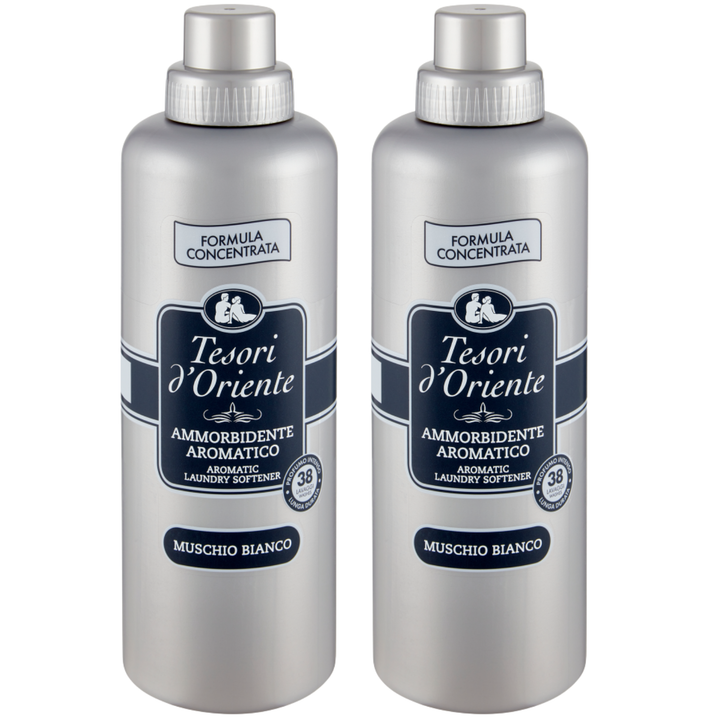 Muschio Bianco Weichspüler 2er Set, 2 × 760 ml von Tesori d&