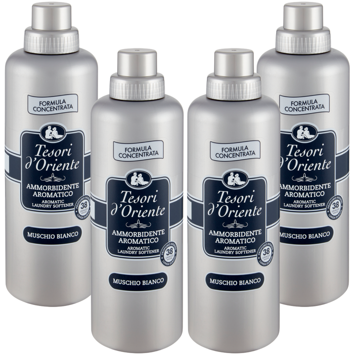 Weichspüler Muschio Bianco 760 ml, 4er Set von Tesori d&